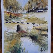 Mi Proyecto del curso:  Paisajes naturales en acuarela. Watercolor Painting project by Pascual Horacio Palestini - 04.22.2021