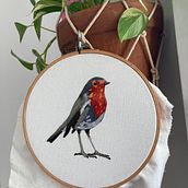 Mi Proyecto del curso: Pintar con hilo: técnicas de ilustración textil. Embroider project by Gloria Guillén Sánchez - 04.21.2021