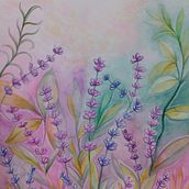 My project in Negative Watercolor Painting for Botanical Illustration course. Botanical Illustration, and Watercolor Painting project by mardathana - 04.21.2021
