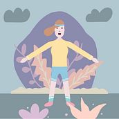 Mi Proyecto del curso: Ilustración y creación de GIF en Procreate. 2D Animation, and Traditional illustration project by Angie Florez Caceres - 04.21.2021