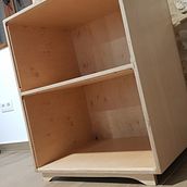 Mi variación del proyecto del curso: Diseño y construcción de muebles para principiantes. Arts, Crafts, Furniture Design, Making, Interior Design, DIY, and Woodworking project by pb123 - 04.21.2021