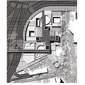 Torre Google / Parque corporativo los balsos. Projekt z dziedziny  Architektura, R, sunek c, frow, Trad, c, jna ilustracja,  R, sunek architektoniczn,  Modelowanie 3D, Wizualizacja architektoniczna i  Kolaż użytkownika Valentina Mejía Velásquez - 21.07.2019