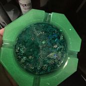 Resin art. Een project van DIY van Moira - 21.04.2021