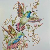 My project in Surrealist Illustration Inspired by Nature course. Artistic Drawing, Creativit, Drawing, Fine Arts, Traditional illustration, Pencil Drawing, Realistic Drawing, and Sketching project by Colette Reed - 04.21.2021