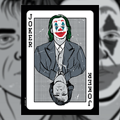 Joker. Un proyecto de Diseño, Diseño de carteles, Diseño gráfico, Ilustración editorial, Ilustración tradicional, Ilustración digital e Ilustración vectorial de mikigraphics - 21.04.2021