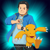 Anime Style Illustration. Digital Illustration, Traditional illustration, and Social Media project by Mohd Jamri - 04.22.2021