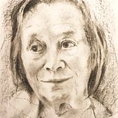 Charcoal a sweet portrait of a friend of mine, a sweet old lady that I adore.. Artistic Drawing, Drawing, and Portrait Drawing project by Vincenzo Gulina - 04.23.2021