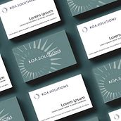 KOA SOLUTIONS. Br, ing, Identit, Logo Design, and Graphic Design project by dalos estudio - 04.22.2021