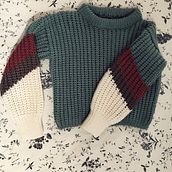 Mi Proyecto del curso: Crochet: crea prendas con una sola aguja. Crochet project by Mar Català Torrella - 04.22.2021