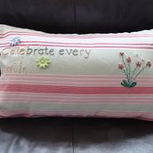 Nagina’s cushion . Embroider, and Sewing project by Sally G-Adams - 04.22.2014
