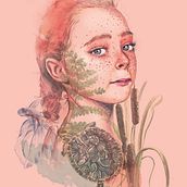 Pond Girl. Watercolor Painting project by Francine Levesque - 04.22.2021