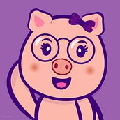 This is piggy. Un proyecto de Ilustración digital de Alissa Caceres - 23.04.2021