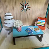 My project in Design and Build Miniature Interiors course. Design project by Marzena - 04.27.2021