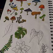 My project in Drawing for Beginners Level -1 course. Creativit project by Jannet Zuno - 04.22.2021