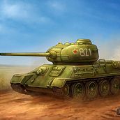T-34/85. Un proyecto de Ilustración tradicional de Rubén Megido - 22.04.2021