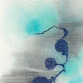 Intimidade. Fine Arts, Embroider, and Watercolor Painting project by Juliana de Cássia Ribeiro - 04.23.2021