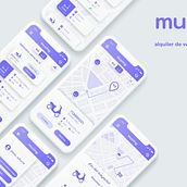 Muving app. Un proyecto de Diseño de apps y UX / UI de Jose López López - 23.09.2021