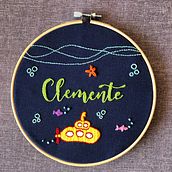 Letras bordadas. Embroider, and Lettering project by nati_vasquez_1 - 04.23.2021