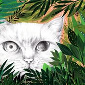 My Little Jungle. Un proyecto de Ilustración tradicional, Ilustración botánica, Ilustración infantil, Pintura gouache, Diseño gráfico y Pintura a la acuarela de Alicja Wysokińska - 23.04.2021