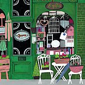 Antiques Shop. Un proyecto de Ilustración infantil, Pintura gouache, Ilustración tradicional y Sketchbook de Alicja Wysokińska - 23.04.2021