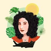 Regalo de cumpleaños para mi novia y su gato. Un proyecto de Ilustración tradicional e Ilustración digital de Julio Claudius - 12.04.2021
