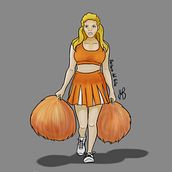 Fan-art de la película "But I'm a Cheerleader". Traditional illustration, and Digital Illustration project by Bárbara del Valle - 12.29.2017