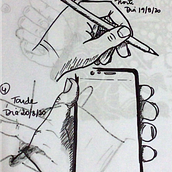 Meu projeto do curso: Desenho para principiantes nível -1. Drawing project by Cláudia Mendes - 04.23.2021