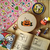 Snoopy  . Embroider, Film, Video, and TV project by Karla Lorca - 10.01.2020