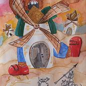 Mi Proyecto del curso: Técnicas de acuarela para ilustraciones de ensueño. Artistic Drawing, and Watercolor Painting project by Lou - 04.24.2021