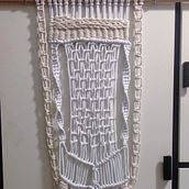 Mi Proyecto del curso: Introducción al macramé: creación de un tapiz decorativo. Een project van Craft van Elda Iglesias Valenzuela - 23.04.2021