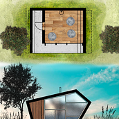 Architecture Plans and Facade. Projekt z dziedziny  Architektura użytkownika Larbi Salihi Alaoui - 24.04.2021