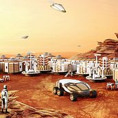 MARS 2050 Habitat . % Erdem BATIRBEK tarafından hazırlanan Mimarlık, Konsept Sanatı, Endüstri, Ve el tasarım projesi - 07.13.2020