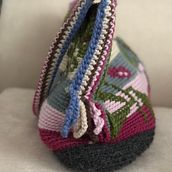 Bolso con restos de lana. Crochet project by ROSARIO MENACHO MOSCOSO - 04.24.2021