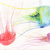 My project in Modern Watercolor Techniques course - New project. Een project van Traditionele illustratie y Aquarelschilderen van Magdalena - 24.04.2021