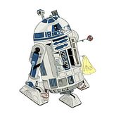 R2-D2. Un progetto di Cinema, video e TV, Fumetto e Illustrazione tradizionale di Alejandro Fuentes Alonso - 01.04.2021