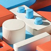 Blocks. Traditional illustration, 3D, and Animation project by stugrapher - 04.24.2021