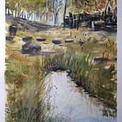 Mi Proyecto del curso:  Paisajes naturales en acuarela. Un progetto di Pittura ad acquerello di Adriana Tiralongo - 24.04.2021