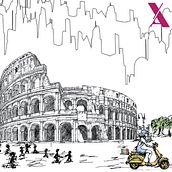 italy illustration. Projekt z dziedziny  R, sunek architektoniczn, Ilustracja c, frowa, Trad, c, jna ilustracja, Architektura wnętrz, Dekoracja wnętrz i Projektowanie wnętrz użytkownika Yasmina - 29.01.2020