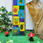 Pintura tipo vitral, Kologs lozbotw.. Projekt z dziedziny  Malarstwo użytkownika Angel Garcia - 24.04.2021