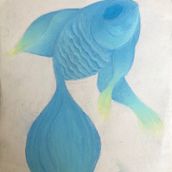 Tizas de pastel- Libertad. Drawing, Pencil Drawing, Artistic Drawing, and Realistic Drawing project by Karen Burgoa Escobar - 04.25.2021