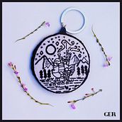 Howl's Moving Castle.. Embroider project by Gerly Ferras Almaguer - 04.25.2021
