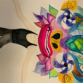 Mi Proyecto del curso: Técnicas modernas de acuarela. Watercolor Painting project by Nicole Munizaga - 04.20.2021