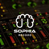 MANUAL DE IMAGEN CORPORATIVA #1 SOPHIA RECORD. Un projet de Création de logos, Illustration traditionnelle et Illustration vectorielle de Jesús Arley Lema - 23.04.2021