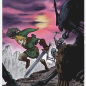 The legend of Zelda Twilight Princess - version David Mundo. Un proyecto de Ilustración digital de David Mundo - 24.04.2021