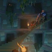 The lost temple . Un projet de Illustration jeunesse, Illustration numérique, Peinture numérique, Stor , et telling de lemoel.kevin - 25.04.2021