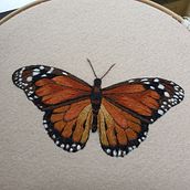 My project in Realistic Embroidery Techniques course. Un proyecto de Bordado de maphueng.story - 25.04.2021