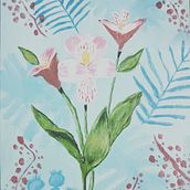 My project in Botanical Painting with Acrylic course. Botanical Illustration project by chippyrafi - 04.26.2021