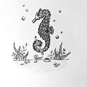 Inktober 2020 . % Judy D tarafından hazırlanan Mürekkep İllüstras, Ve onu projesi - 10.31.2020
