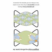 MASK DESIGN - Personal project to enter Love and Flair mask design competition organized by Love and Flair. Een project van Grafisch ontwerp y Traditionele illustratie van Echa Fadhila - 25.04.2021