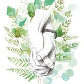 Lámina para invitación de boda. Desenho, Ilustração tradicional e Ilustração botânica projeto de Sara del Valle - 25.04.2019